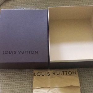 Louis Vuitton Box — 13” x  10 3/4” x  7”